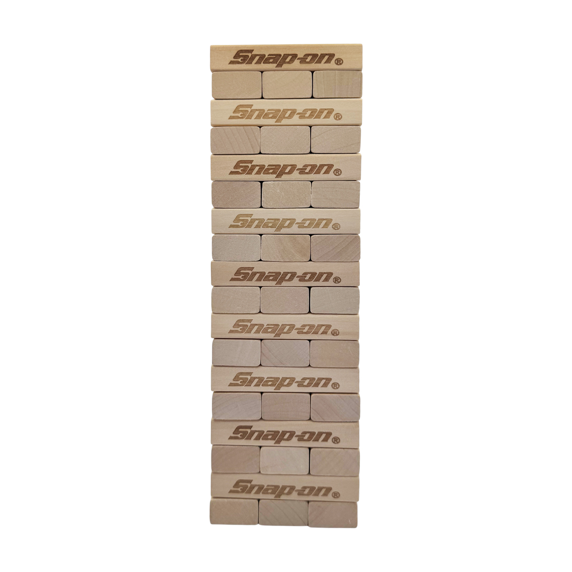 Large Wooden Block Stacking Game